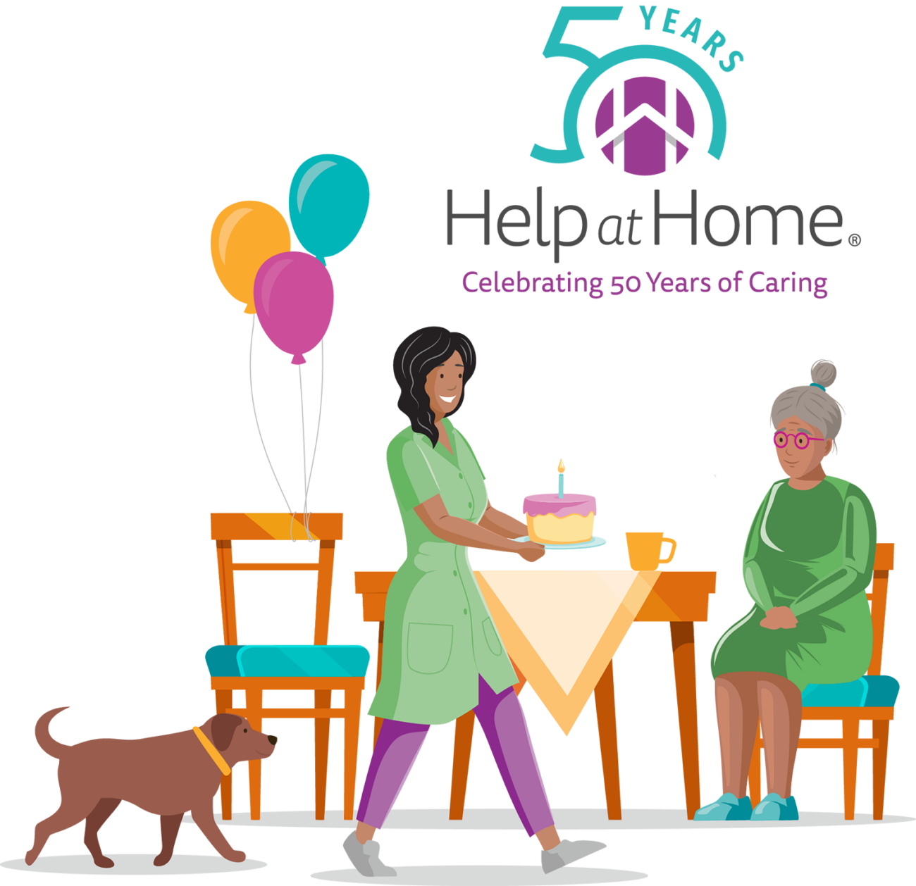 Help at Home Celebrating 50 years of caring
